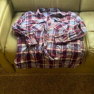 Flannel women shacket trendy